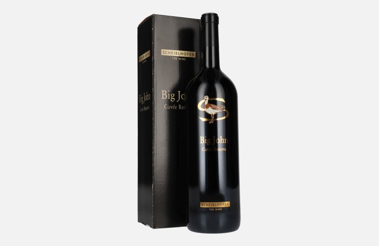 Scheiblhofer Big John Cuvée Reserve 2023 14% Vol. 1,5l en boîte cadeau