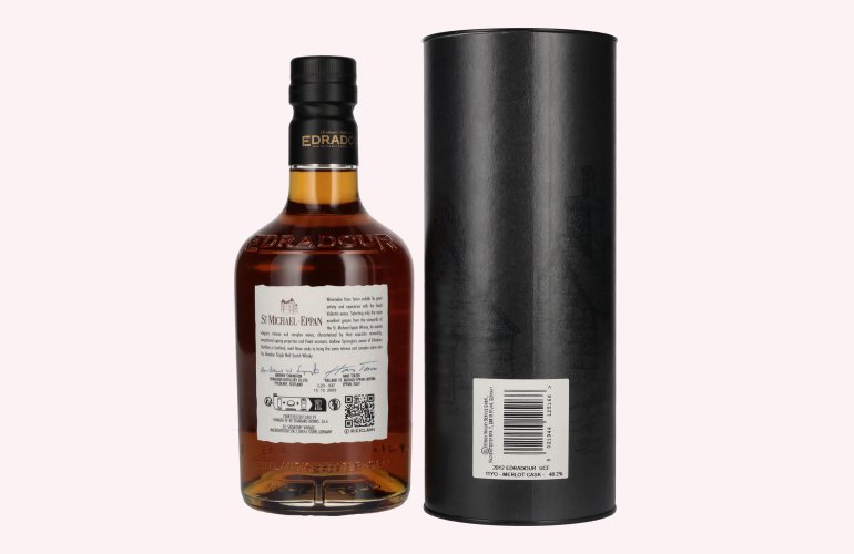 Edradour 11 Years Old ST. MICHAEL-EPPAN Merlot Cask #1 2012 48,2% Vol. 0,7l in geschenkverpakking