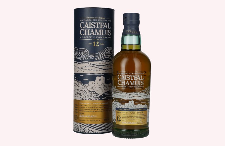 Caisteal Chamuis 12 Years Old Sherry Casks Heavily Peated Blended Malt 46% Vol. 0,7l in Giftbox