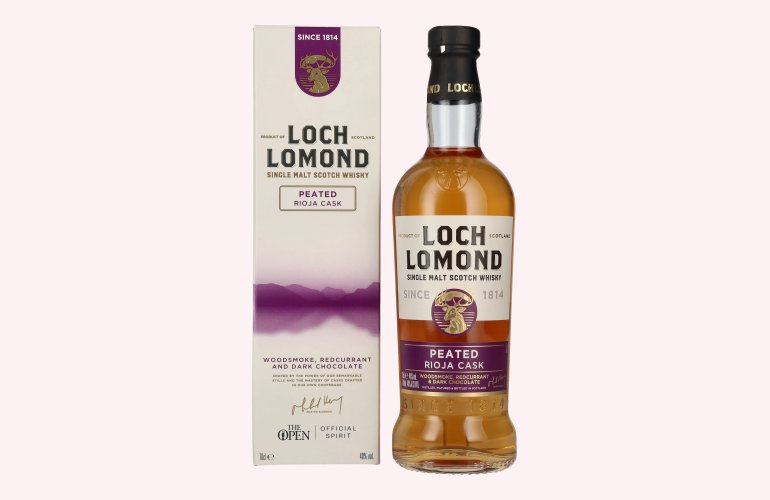 Loch Lomond THE ORIGINAL Peated Rioja Cask Single Malt 40% Vol. 0,7l in Giftbox