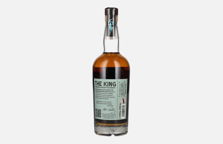 Elvis THE KING Straight RYE Whiskey 45% Vol. 0,7l