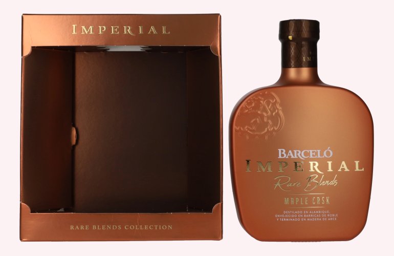 Barceló Imperial Rare Blends Maple Cask 40% Vol. 0,7l in geschenkverpakking