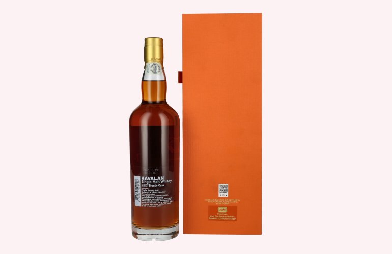 Kavalan SOLIST Brandy Cask 56,3% Vol. 0,7l in Giftbox