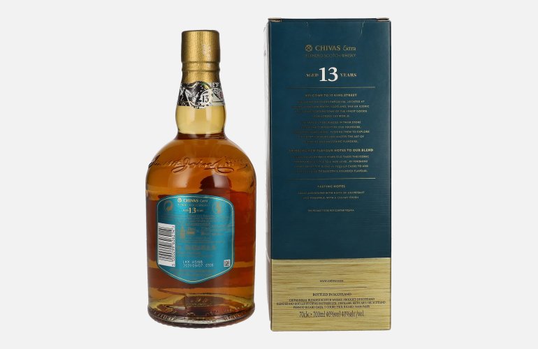 Chivas Regal EXTRA 13 Years Old TEQUILA CASK Finish 40% Vol. 0,7l en boîte cadeau