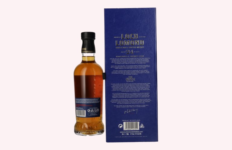 Loch Lomond 24 Years Old THE OPEN 152th Royal Troon Manzanilla Sherry Cask 47,1% Vol. 0,7l en boîte cadeau