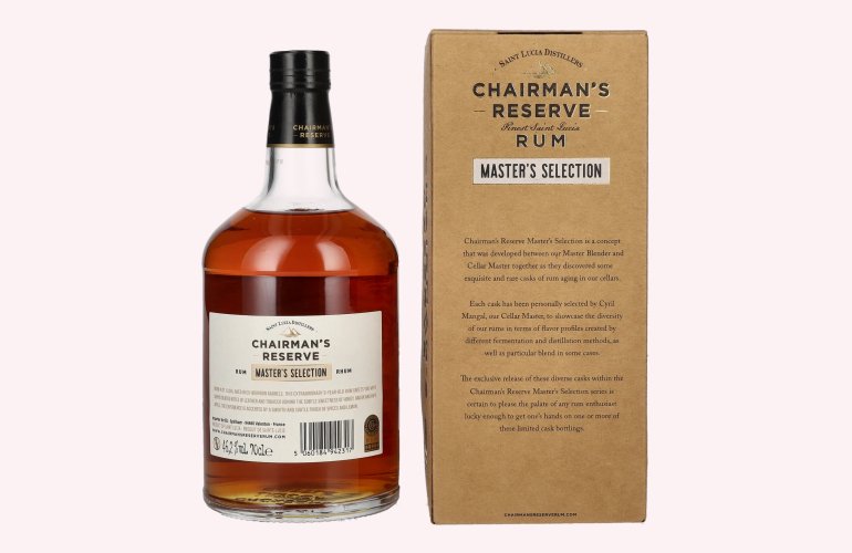 Chairman's Reserve MASTER'S SELECTION German Edition 46,2% Vol. 0,7l in Geschenkbox