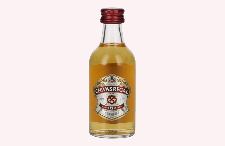 Chivas Regal 12 Years Old Blended Scotch Whisky 40% Vol. 0,05l
