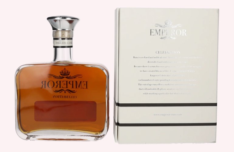 Emperor Mauritian Rum CELEBRATION PRIVATE CASK SELECTION Pinot Noir Finish 42% Vol. 0,7l in Giftbox