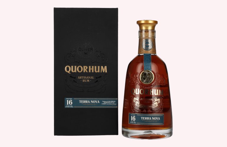 Ron Quorhum 16 Sistema Solera TERRA NOVA 40% Vol. 0,7l in geschenkverpakking
