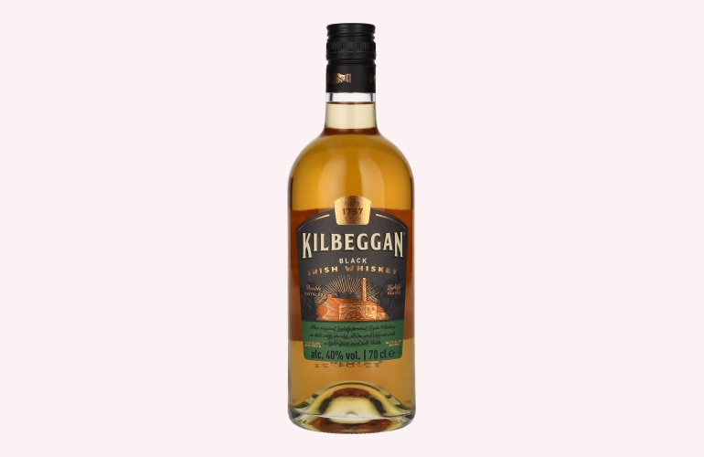 Kilbeggan Black Irish Whiskey 40% Vol. 0,7l