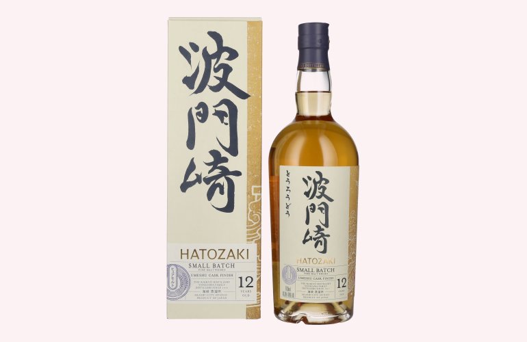 Hatozaki 12 Years Old SMALL BATCH Umeshu Cask Finish 46% Vol. 0,7l in Geschenkbox