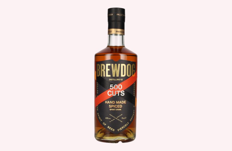 Brewdog 500 CUTS RUM Hand Made Spirit Drink 40% Vol. 0,7l