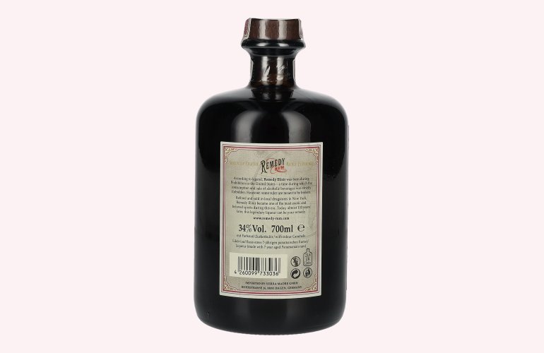 Remedy Elixir Rum Liqueur 34% Vol. 0,7l