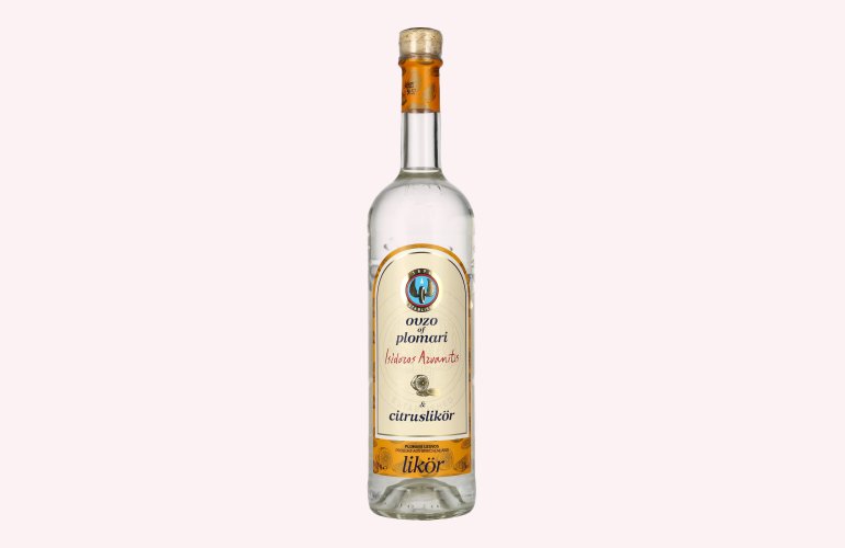 Ouzo Plomari Citruslikör 34% Vol. 0,7l