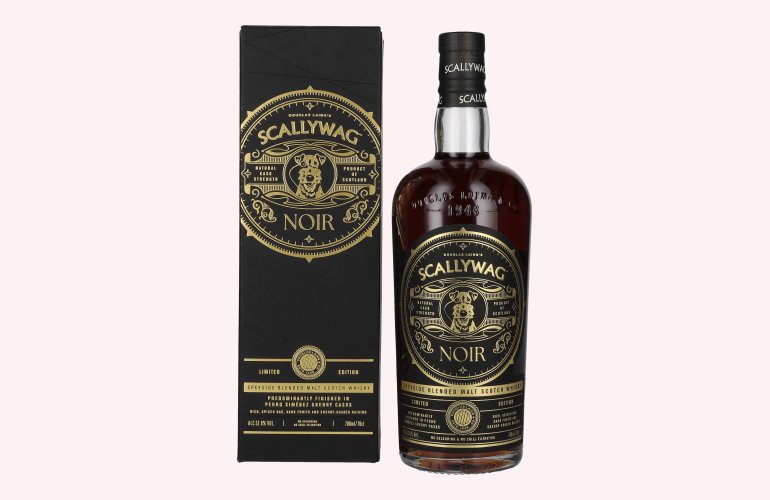 Douglas Laing SCALLYWAG Noir Edition PX Sherry Cask Speyside Blended Malt 52,8% Vol. 0,7l in Geschenkbox