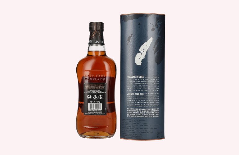 Jura 18 Years Old Single Malt Scotch Whisky 44% Vol. 0,7l in Giftbox