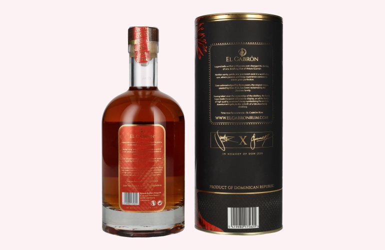 El Cabrón XO Extra Old Spiced Rum 43% Vol. 0,7l in Giftbox