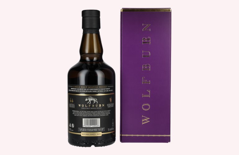 Wolfburn 12 Years Old Single Malt Scotch Whisky 46% Vol. 0,7l in geschenkverpakking