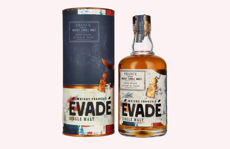 Évadé Single Malt Whisky Français 40% Vol. 0,7l en boîte cadeau