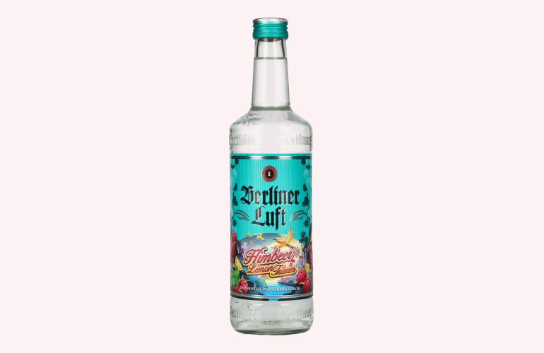 Berliner Luft HIMBEER LEMON TRAUM Der Frische Pfefferminzlikör 18% Vol. 0,7l