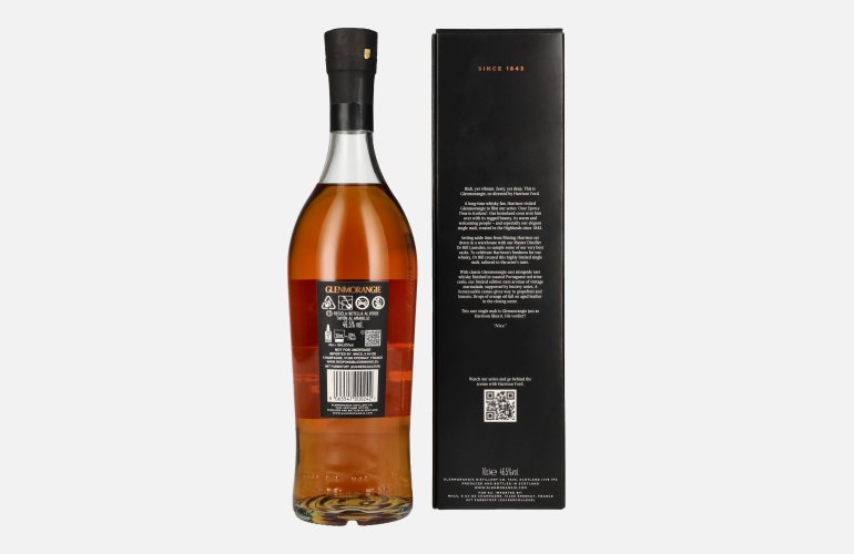 Glenmorangie HARRISON FORD Highland Single Malt 46,5% Vol. 0,7l en boîte cadeau