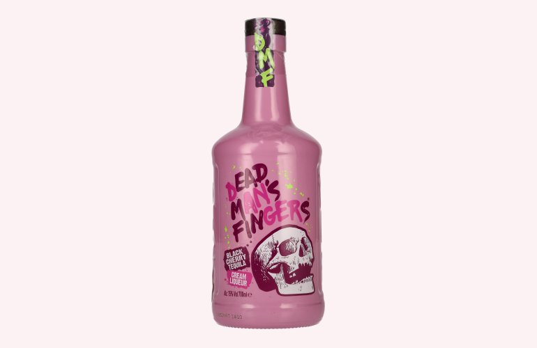 Dead Man's Fingers Black Cherry Tequila Cream Liqueur 15% Vol. 0,7l