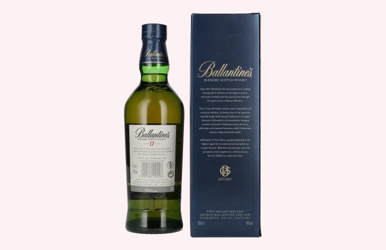 Ballantine's 17 Years Old Blended Scotch Whisky 40% Vol. 0,7l in Giftbox