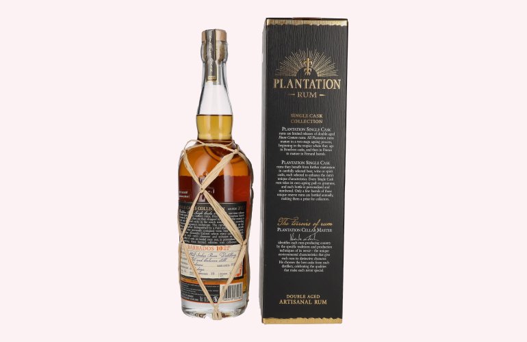 Plantation Rum BARBADOS 10 Years Old Arran Finish by delicando 2023 50,9% Vol. 0,7l en boîte cadeau