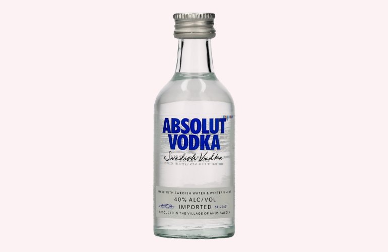 Absolut Vodka 40% Vol. 0,05l