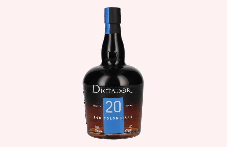 Dictador 20 Years Old Reserva Icónica Ron Colombiano 40% Vol. 0,7l