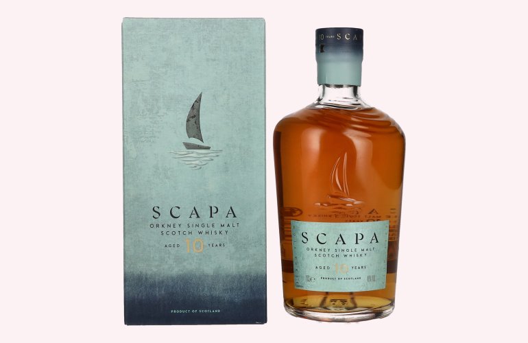 Scapa Orkney 10 Years Old Single Malt Scotch Whisky 48% Vol. 0,7l in Giftbox