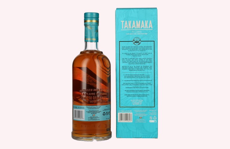 Takamaka PTI LAKAZ Rum Batch 3 45,1% Vol. 0,7l in Giftbox