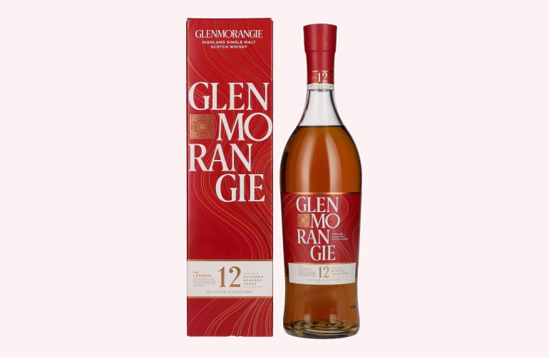 Glenmorangie THE LASANTA 12 Years Old Highland Single Malt 43% Vol. 0,7l in geschenkverpakking