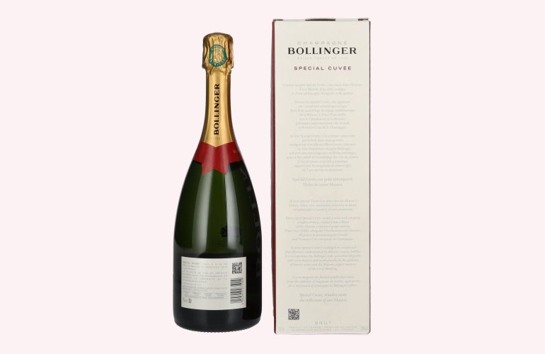 Bollinger Champagne SPECIAL CUVÉE Brut 12% Vol. 0,75l in geschenkverpakking