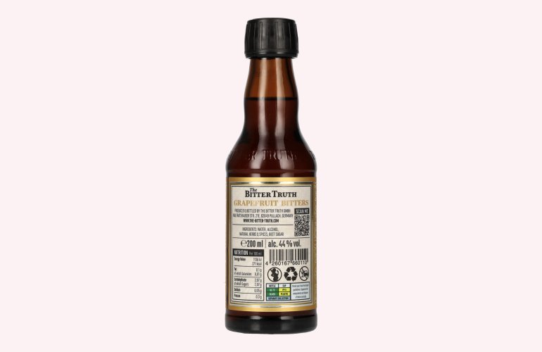 The Bitter Truth Grapefruit Bitters 44% Vol. 0,2l