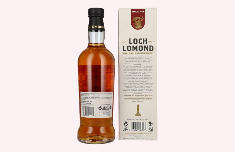 Loch Lomond THE ORIGINAL Oloroso Sherry Cask Single Malt 40% Vol. 0,7l in geschenkverpakking