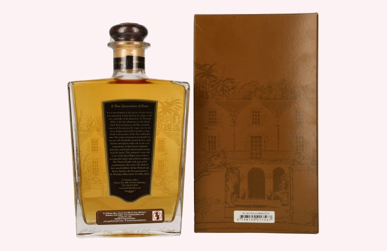 St. Nicholas Abbey Barbados Rum 5 Years Old Single Cask 40% Vol. 0,7l en boîte cadeau