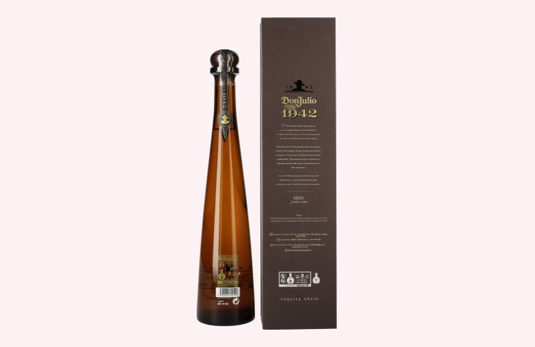 Don Julio 1942 Tequila Añejo 100% Agave 38% Vol. 0,7l in geschenkverpakking