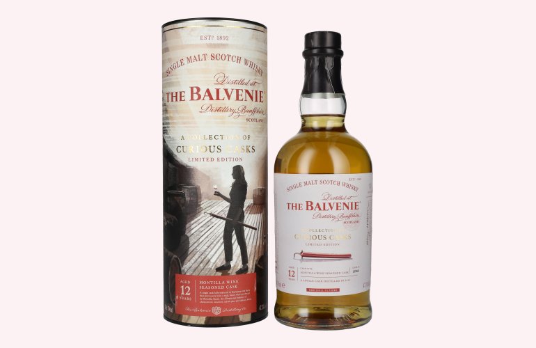 The Balvenie 12 Years Old A Collection of Curious Casks MONTILLA 47,3% Vol. 0,7l in Geschenkbox