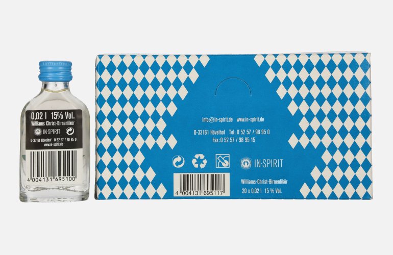 Wiesn-Zenzi Birnenlikör 15% Vol. 20x0,02l