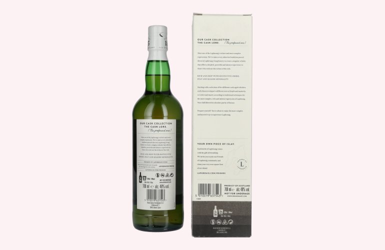Laphroaig LORE Islay Single Malt 48% Vol. 0,7l in Geschenkbox