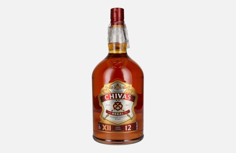 Chivas Regal 12 Years Old Blended Scotch Whisky 40% Vol. 4,5l avec Bec verseur