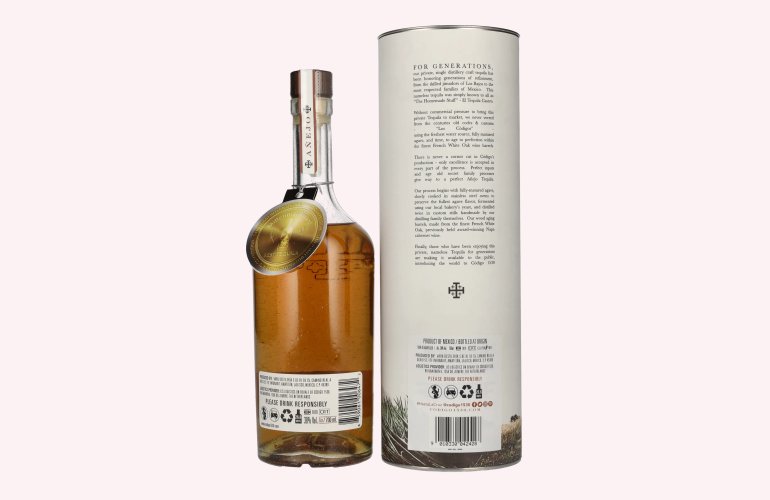 Código 1530 AÑEJO Tequila 38% Vol. 0,7l en boîte cadeau