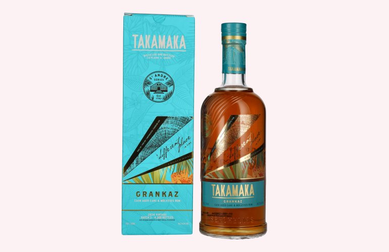 Takamaka GRANKAZ Rum Batch 3 Vintage 2024 51,6% Vol. 0,7l in Geschenkbox