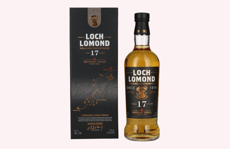 Loch Lomond 17 Years Old Waypoint Series CONIC HILL Single Malt Scotch Whisky 47,4% Vol. 0,7l en boîte cadeau