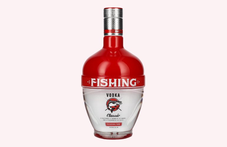 FISHING Vodka Red 40% Vol. 0,7l