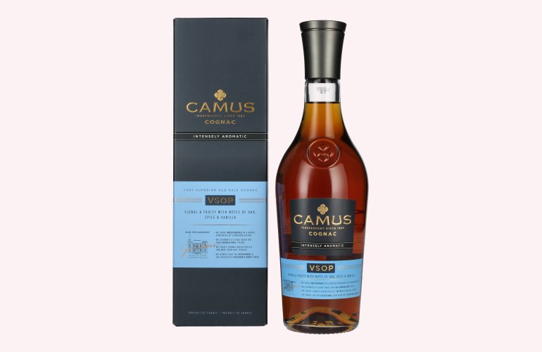 Camus VSOP Intensely Aromatic Cognac 40% Vol. 0,7l en boîte cadeau