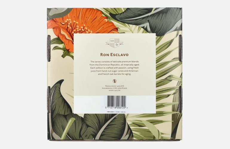 Ron Esclavo XO Ron Dominicana 42% Vol. 0,7l in Giftbox with 2 glasses
