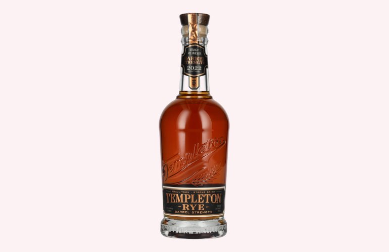 Templeton Rye Barrel Strength Straight Rye Whiskey 2022 57,3% Vol. 0,7l