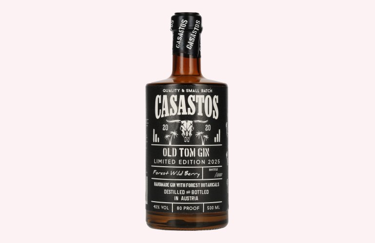 CASASTOS Old Tom Gin Forest Wild Berry Limited Edition 2025 40% Vol. 0,5l